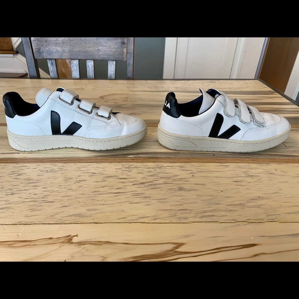 Veja 3-Lock Logo white/black sneakers